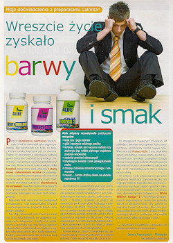 Wreszcie życie zyskało barwy i smak